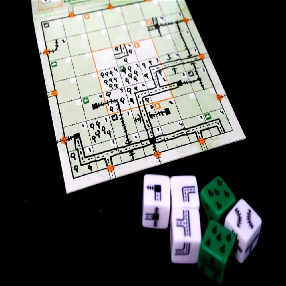 Juego De Mesa Railroad Ink Challenge Edición Verde Exuberante img #4