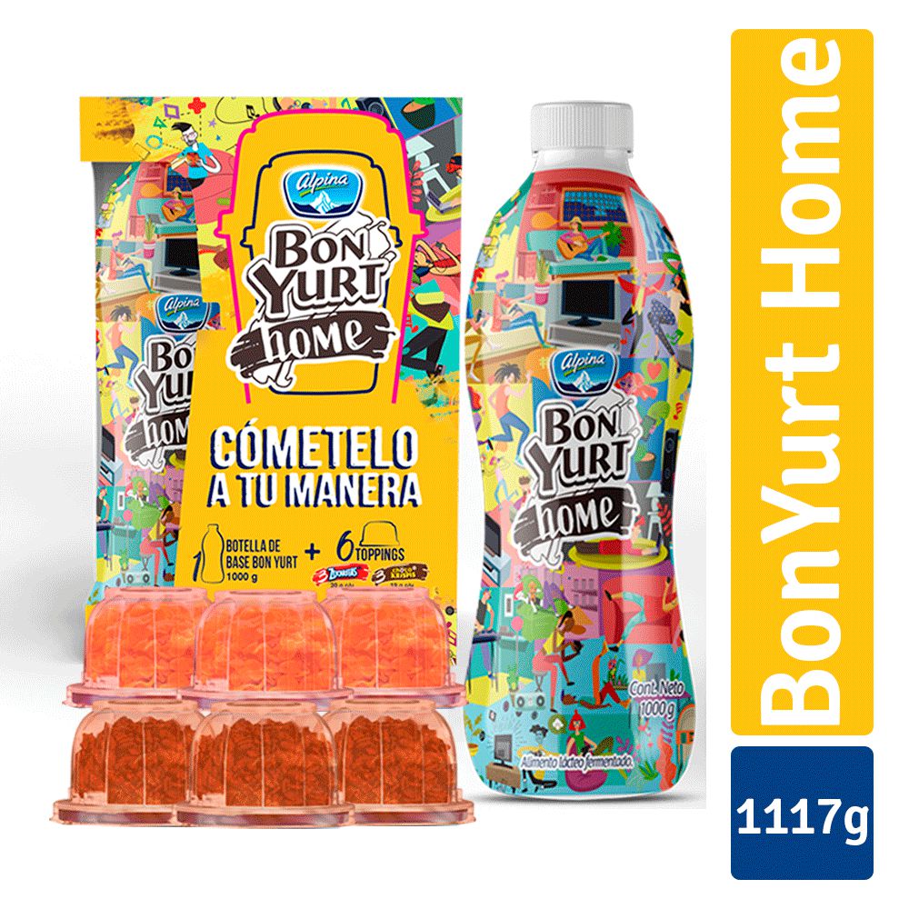 Yogurt con cereal BON YURT  (1117  gr) img #1