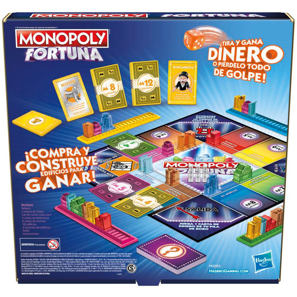 Juego De Mesa Monopoly Fortuna MONOPOLY img #4