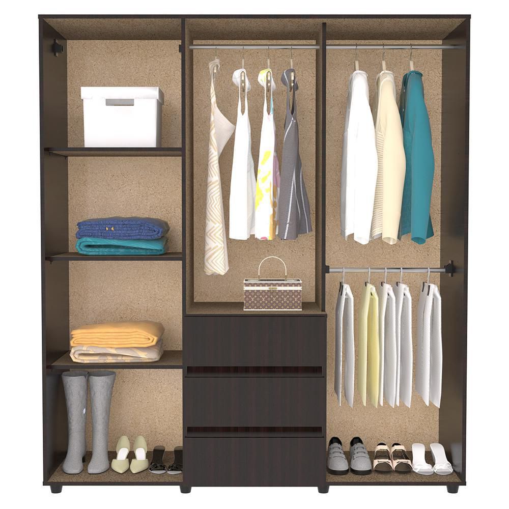 CLOSET GRANDE 160 DE ANCHO MADERKIT 00786CL img #2