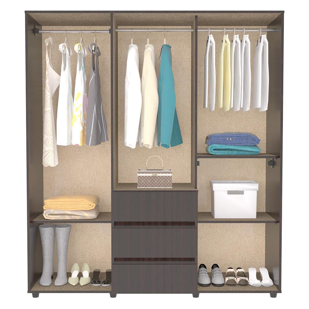 CLOSET GRANDE 160 DE ANCHO MADERKIT 00786CL img #3