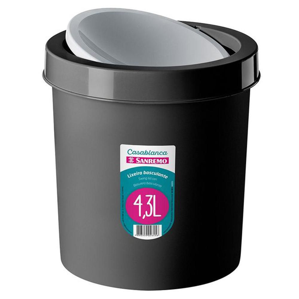 BASURERO BASCULANTE NEGRO43L SAN REMO SR273 img #1