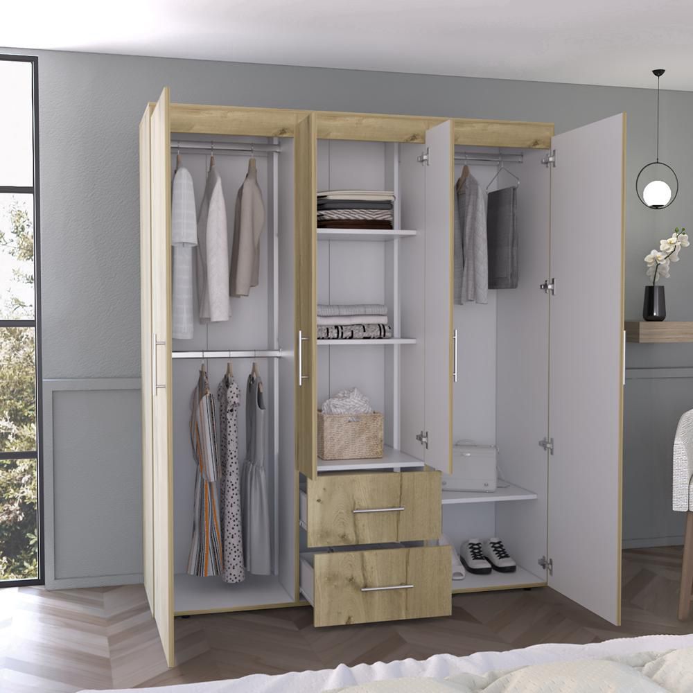 Closet Bariloc Eco Duna/Blanco FINLANDEK CLD 9493 img #2