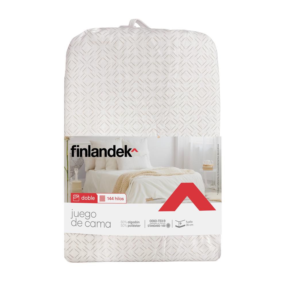 Juego De Sabana FINLANDEK Doble (140 x 190 cm) 144 Polialgodón img #1