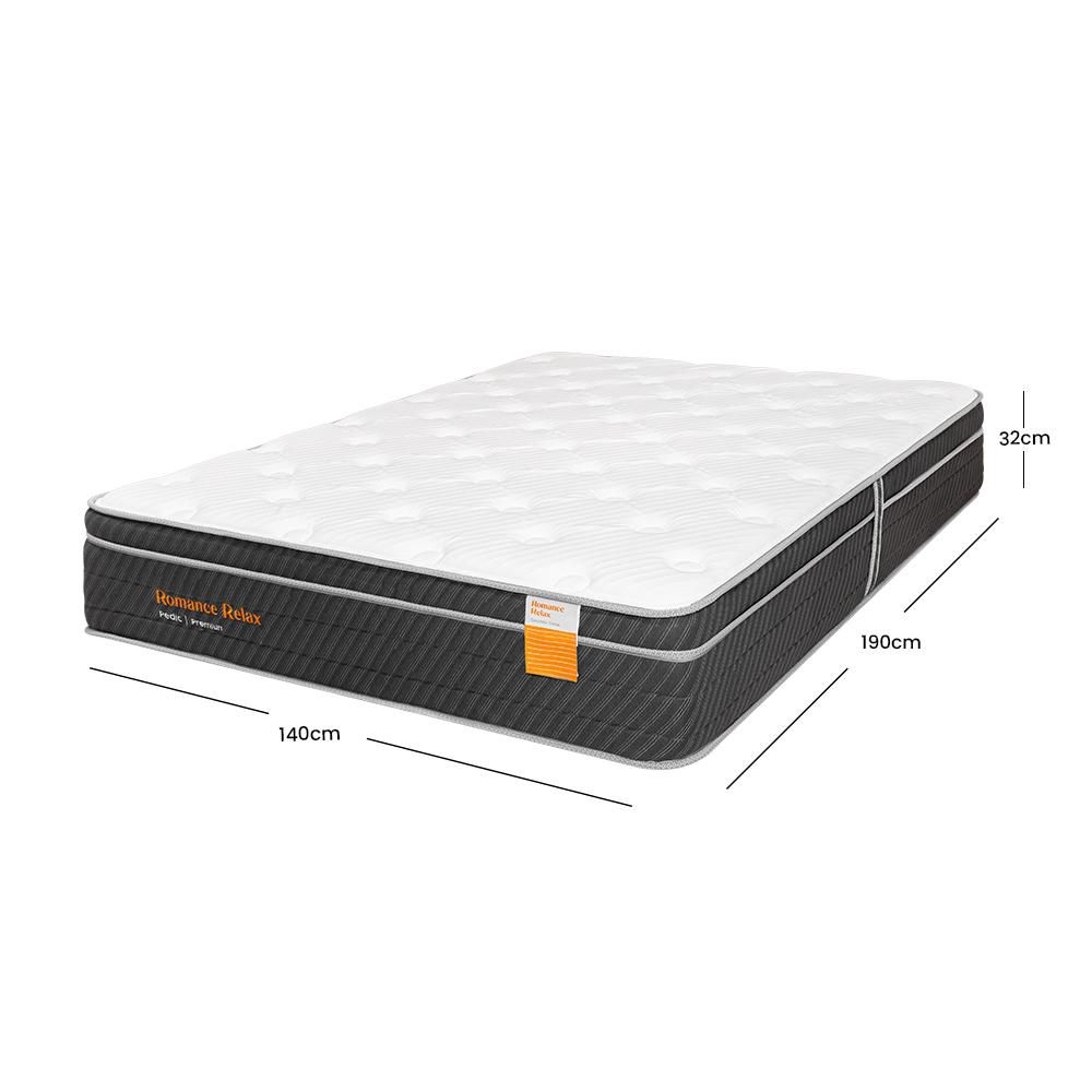 Colchón + Almohadas ROMANCE RELAX Doble (140 x 190 cm) PEDIC PREMIUM Espumado Firme . img #3