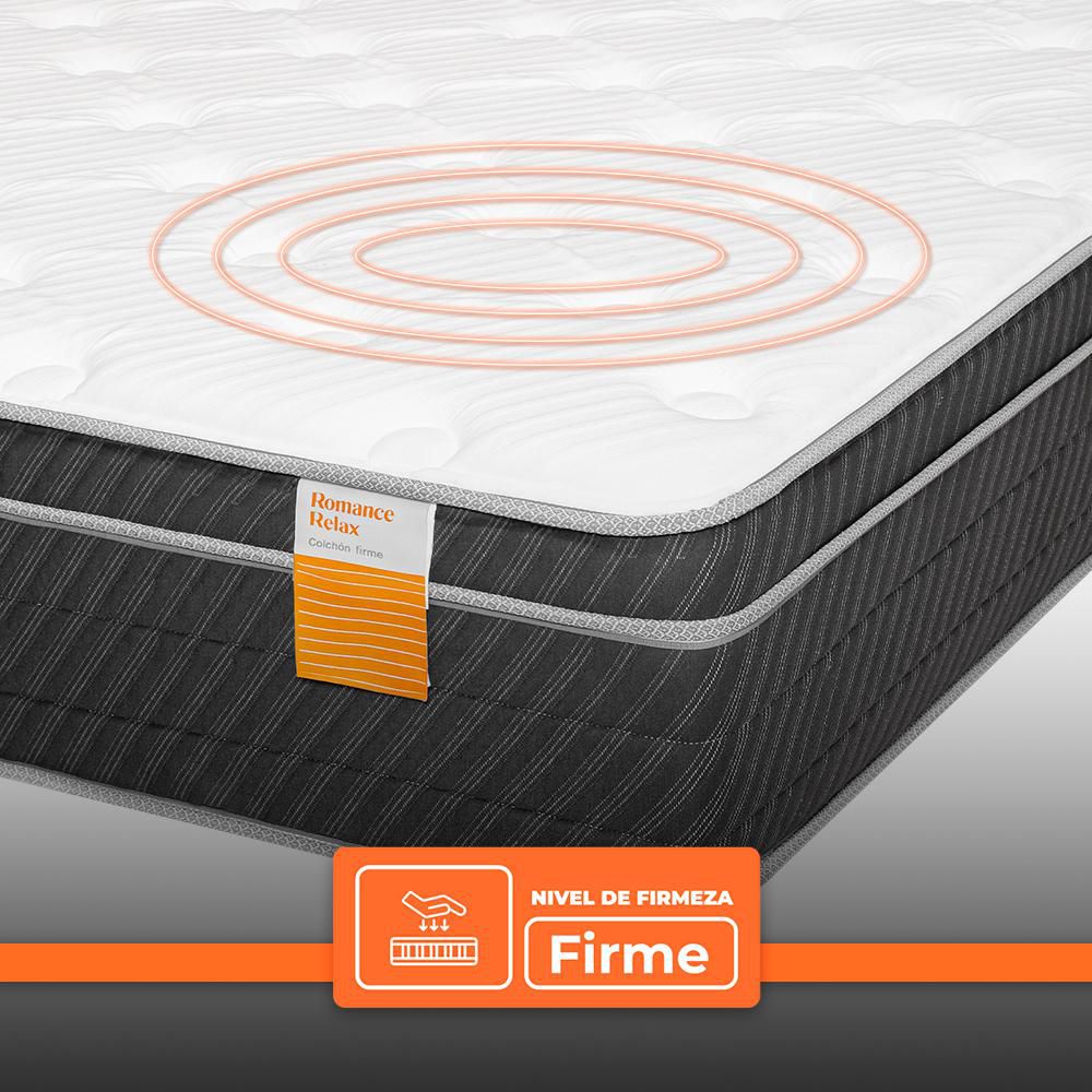 Colchón + Almohadas ROMANCE RELAX Doble (140 x 190 cm) PEDIC PREMIUM Espumado Firme . img #5