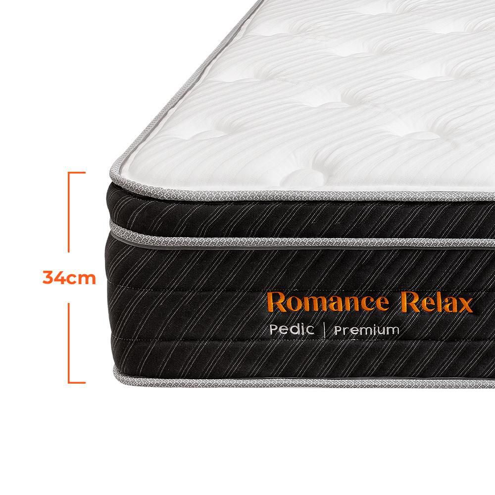 Colchón + Almohadas ROMANCE RELAX Doble (140 x 190 cm) PEDIC PREMIUM Espumado Firme . img #6
