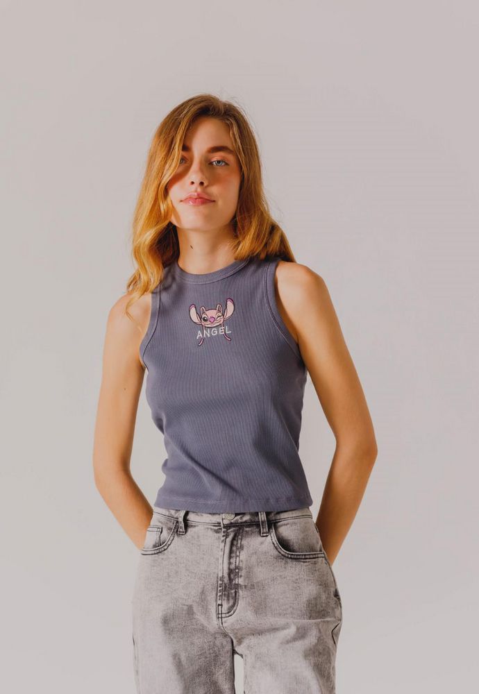 Camiseta En Rib People Stitch  81134 img #1