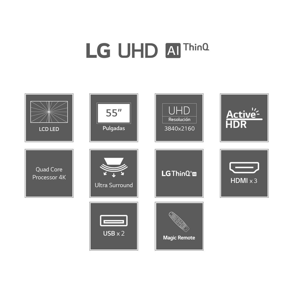 Televisor LG 55 pulgadas LED Uhd4K img #6