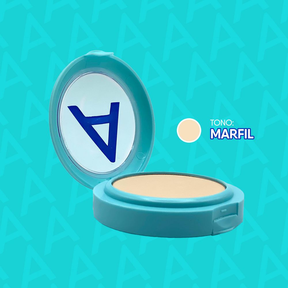 Polvo compacto ASEPXIA tono marfil (10  gr) img #4