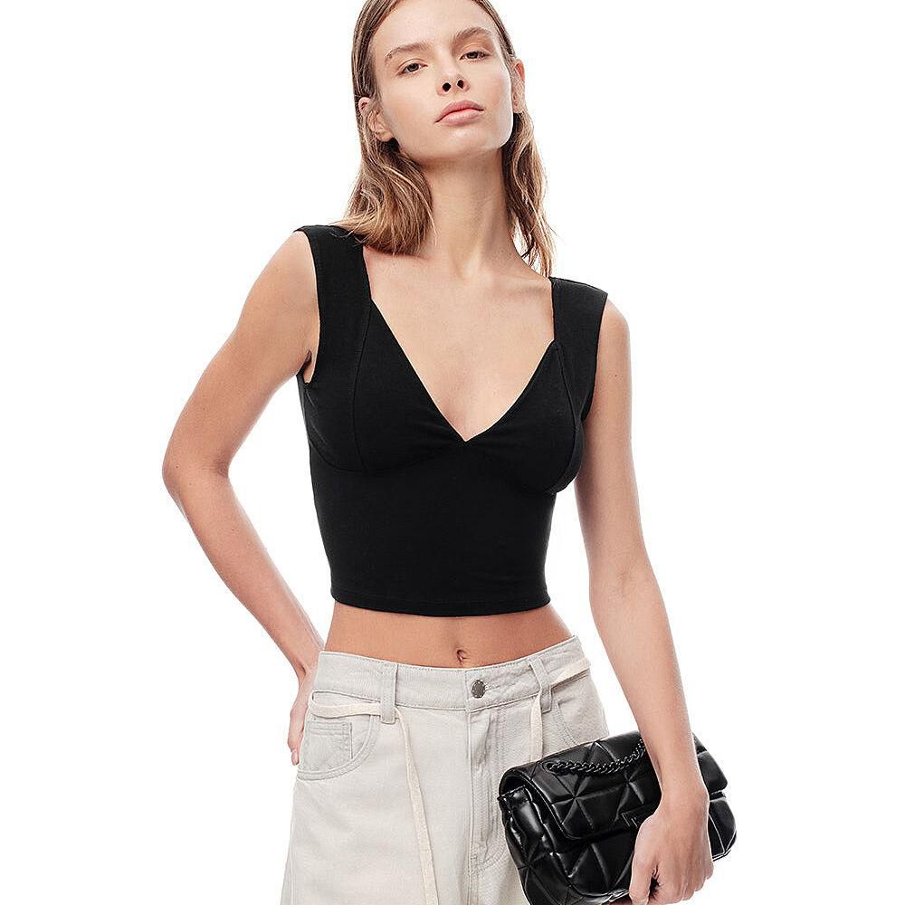 Camiseta Cuello V Sin Manga GEF  748286 img #4