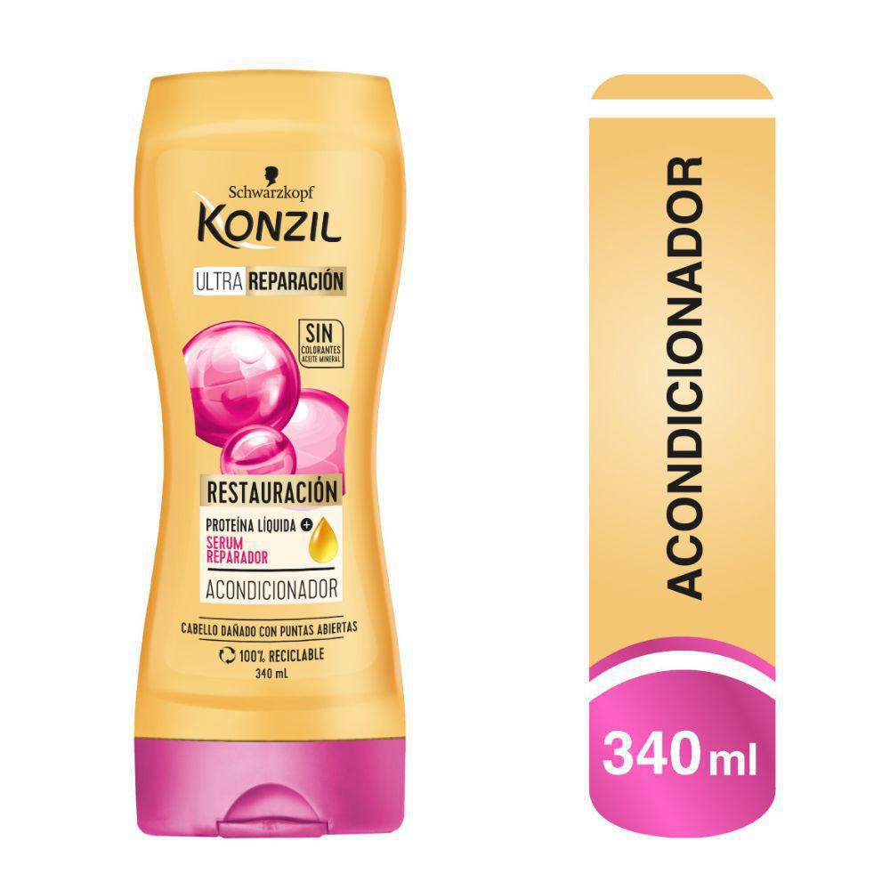 Acondicionador KONZIL ULTRA REPARACION RESTAURACION (340  ml) img #1