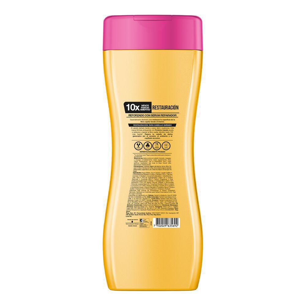 Acondicionador KONZIL ULTRA REPARACION RESTAURACION (340  ml) img #7