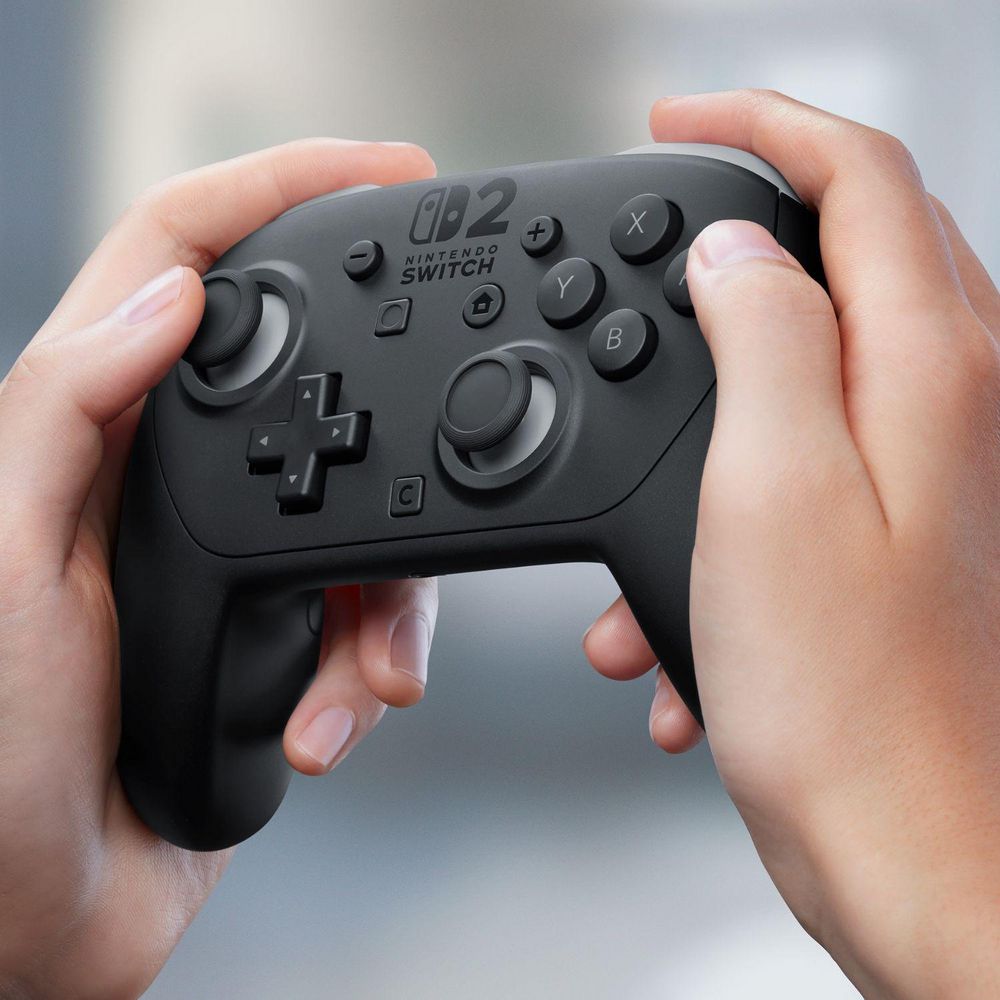 Controles  Nintendo Switch Pro Controller De Nintendo 2  BEEAFSSKA   Negro img #5