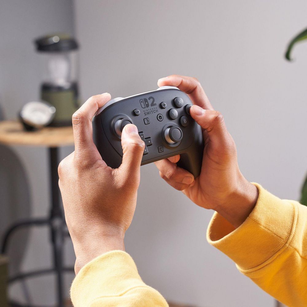 Controles  Nintendo Switch Pro Controller De Nintendo 2  BEEAFSSKA   Negro img #7