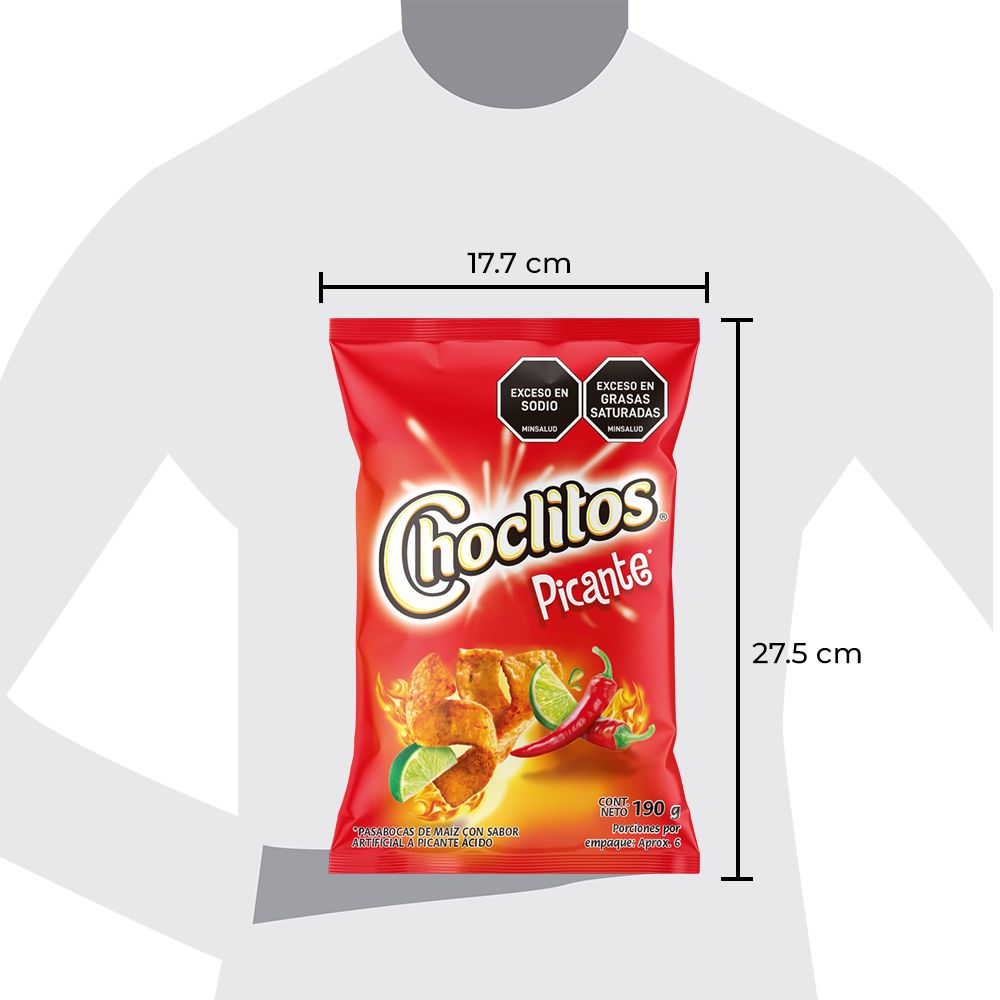 Pasabocas CHOCLITOS Picante (190  gr) img #2