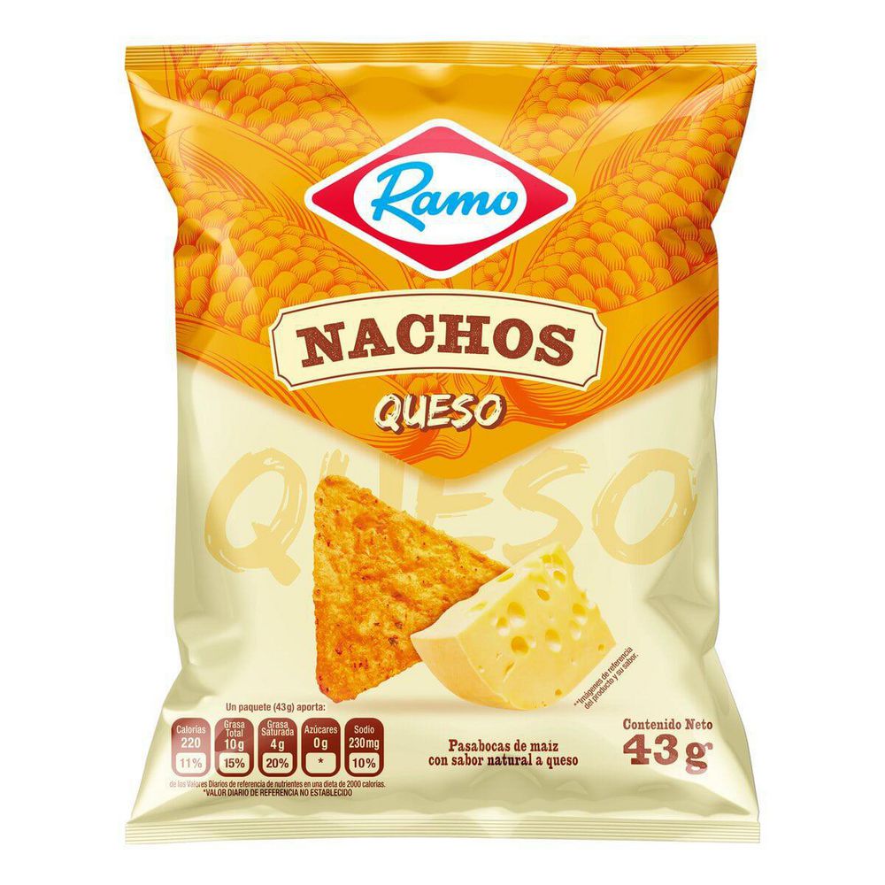pasabocas RAMO NACHOS QUESO (43  gr) img #2