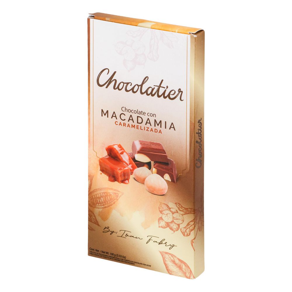 Chocolate CHOCOLATIER Macadamia Caramelo (100  gr) img #2