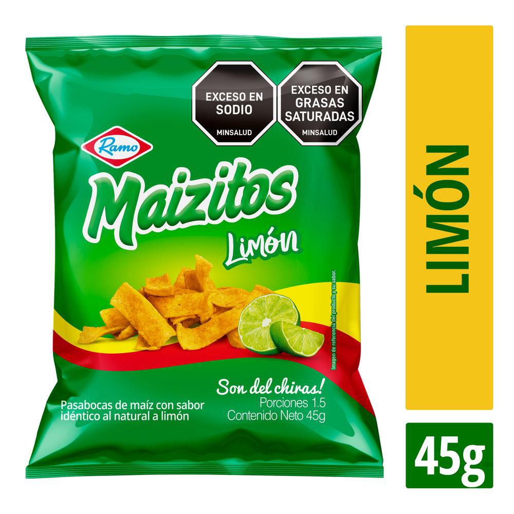 Pasabocas Maizitos RAMO Limón (45  gr) img #1