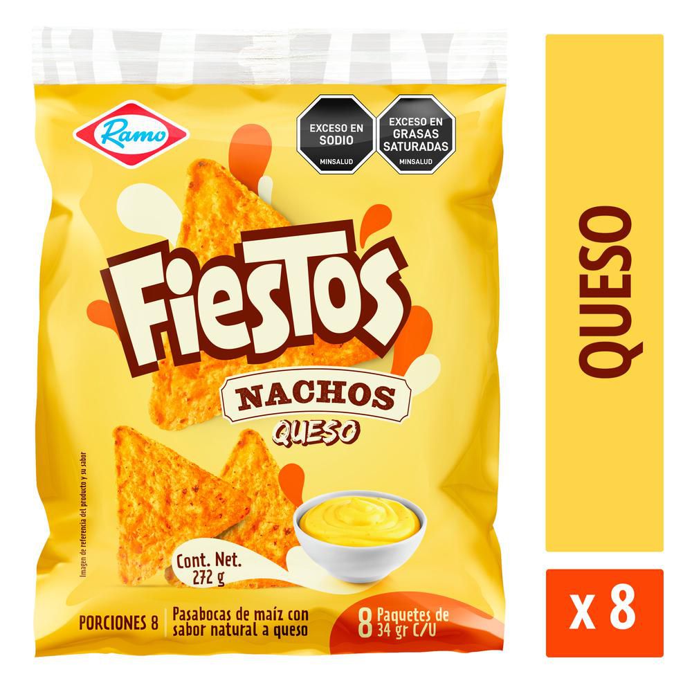 Nachos Fiestos RAMO Queso x8und (272  gr) img #1
