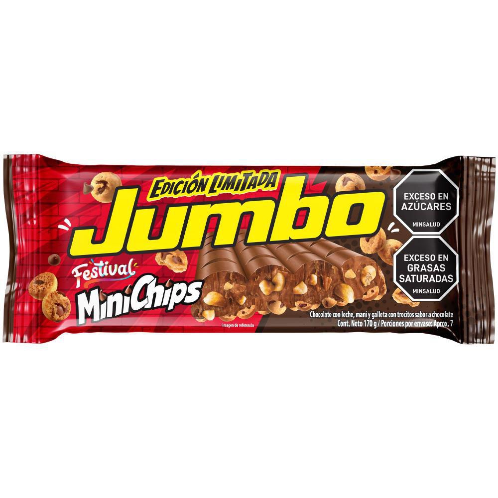 Chocolatina JUMBO festival minichips (170  gr) img #1