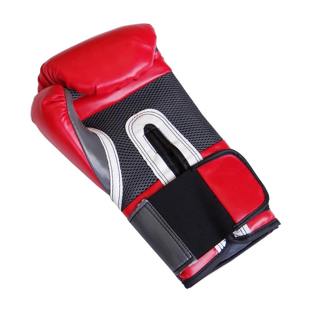 Guantes De Boxeo 2116 Everlast Pro Style 16 Oz Rojo Gris img #3