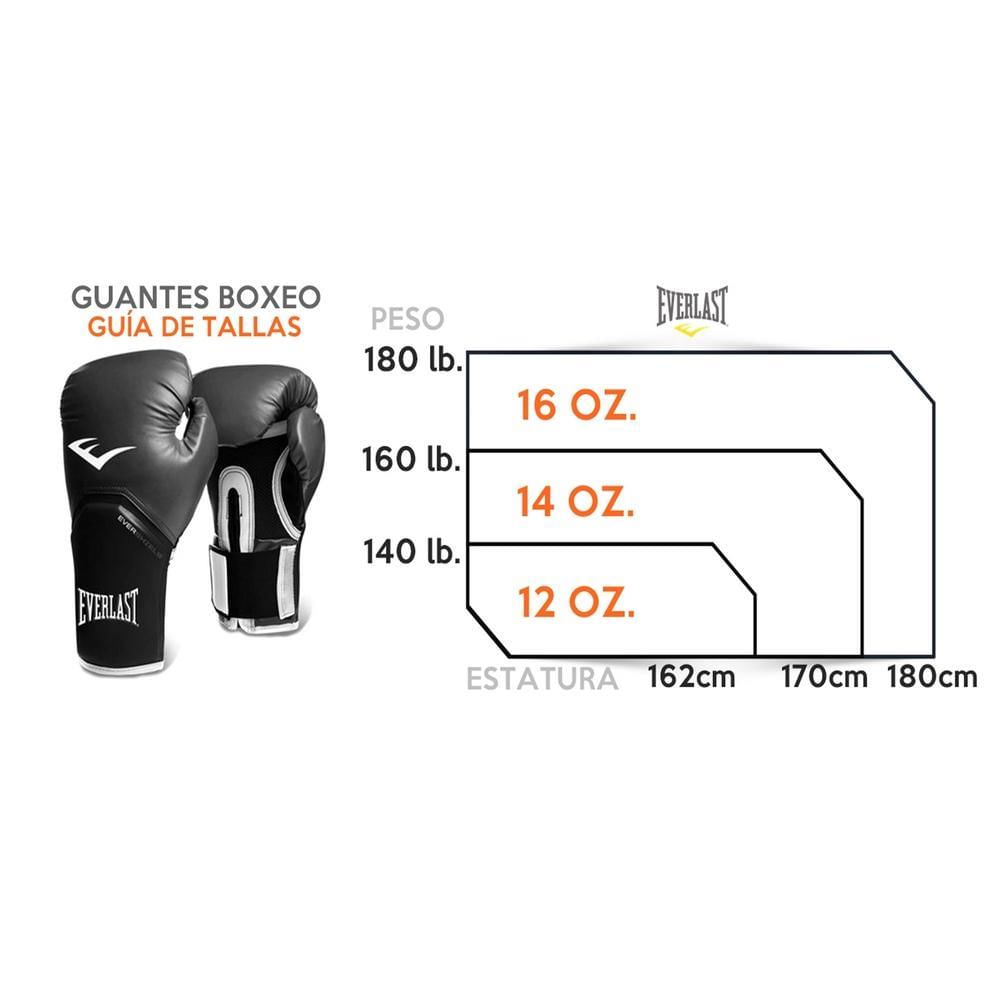 Guantes De Boxeo 2116 Everlast Pro Style 16 Oz Rojo Gris img #4
