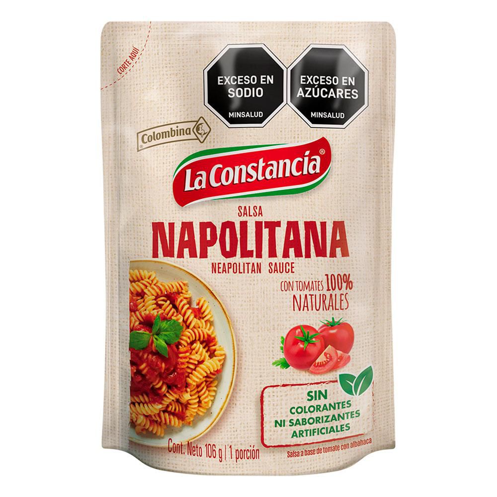 Salsa LA CONSTANCIA Napolitana (106  gr) img #1