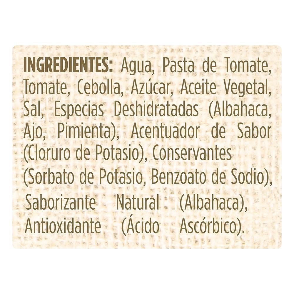 Salsa LA CONSTANCIA Napolitana (106  gr) img #3