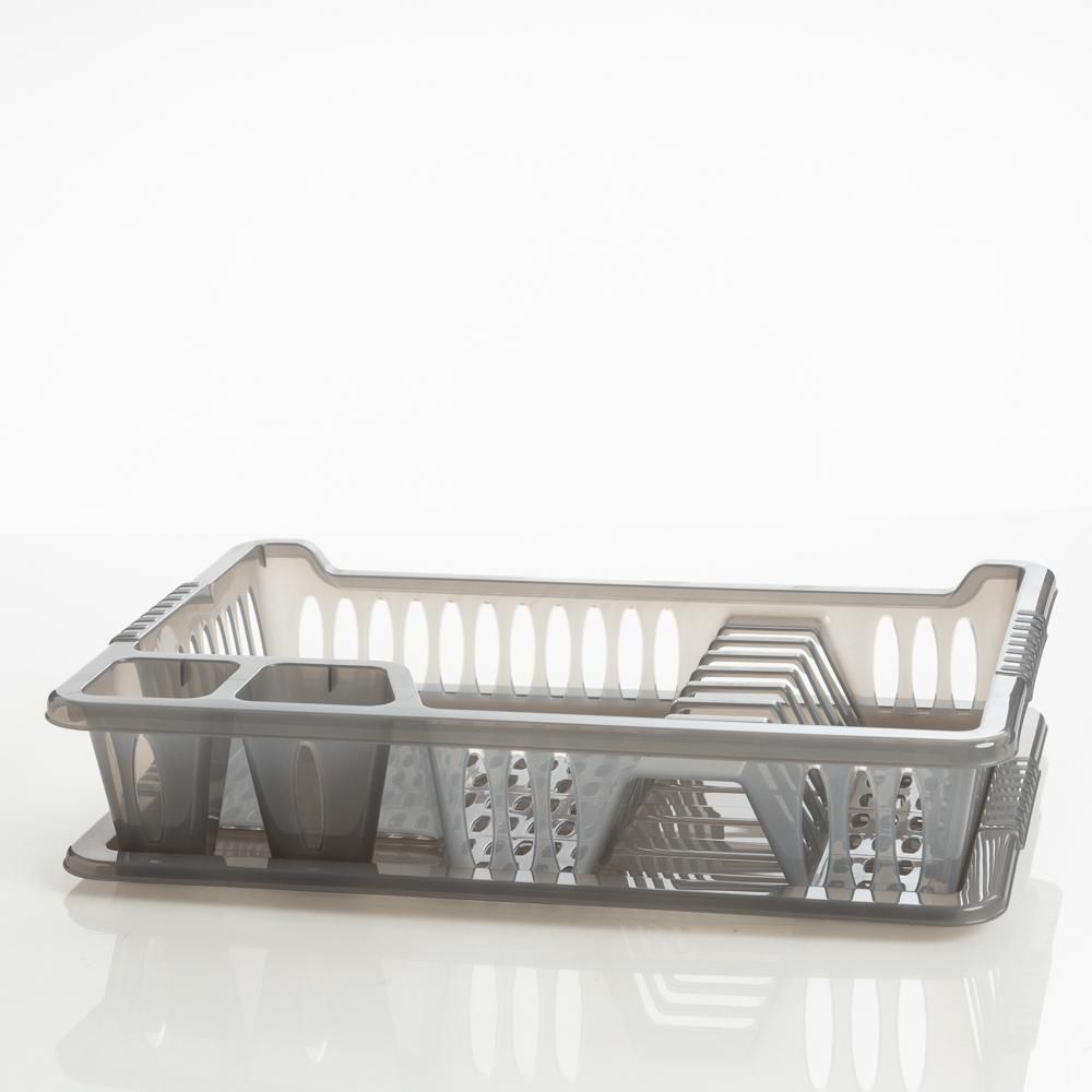 Escurridor Platos Clear Gris FINLANDEK ESENCIAL 41097 img #2
