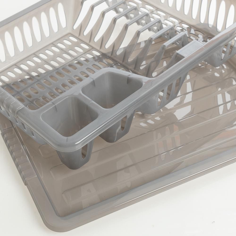 Escurridor Platos Clear Gris FINLANDEK ESENCIAL 41097 img #3