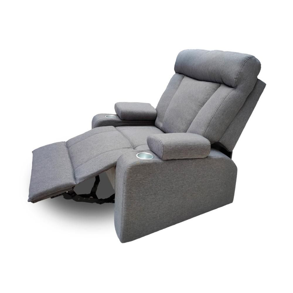 Silla Reclinable Velvet Gris ROMANCE RELAX SILLA RECLINABLE MEC VELVET GRIS img #3