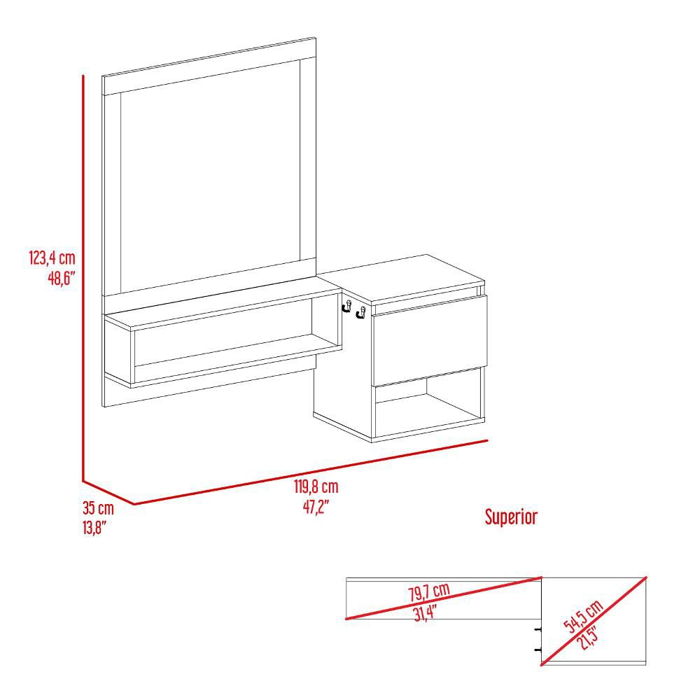 Tocador o Mueble Barberia Baumann RTA Milan RTA DESIGN OLM 10523 img #6