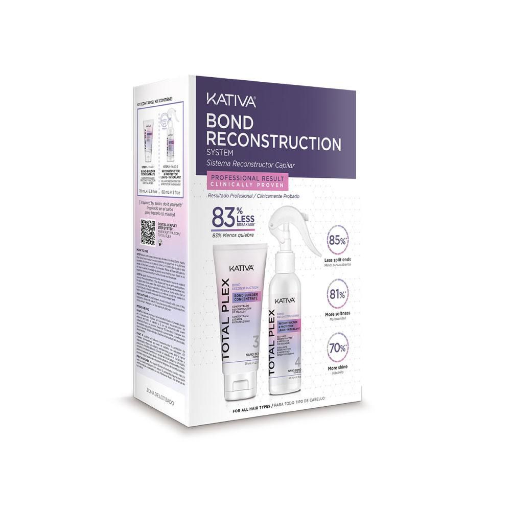 Tratamiento capilar KATIVA reconstrucción total plex (130  ml) img #1