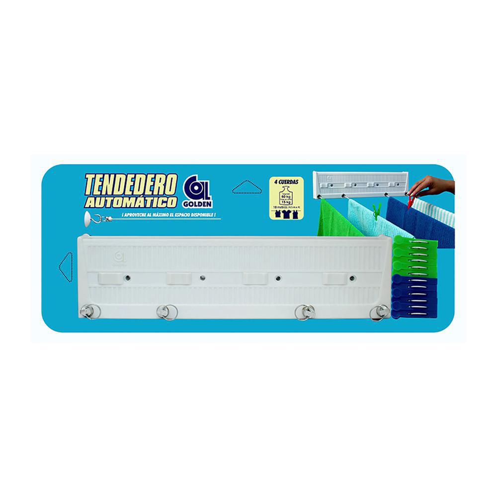 TENDEDERO PARA ROPA 4 CUERDAS* GOLDEN TX4 img #3