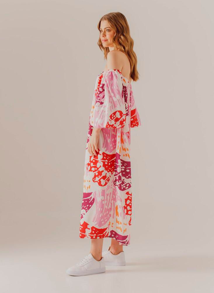 Vestido Largo Cuello Bandeja ARKITECT  16028 img #2