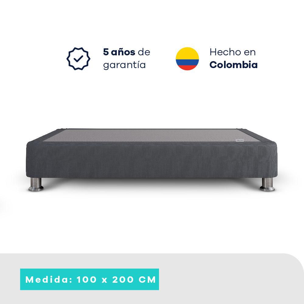 Cama Base Gris Plomo 100x200 COMODISIMOS ESMGP2088PME14 img #2