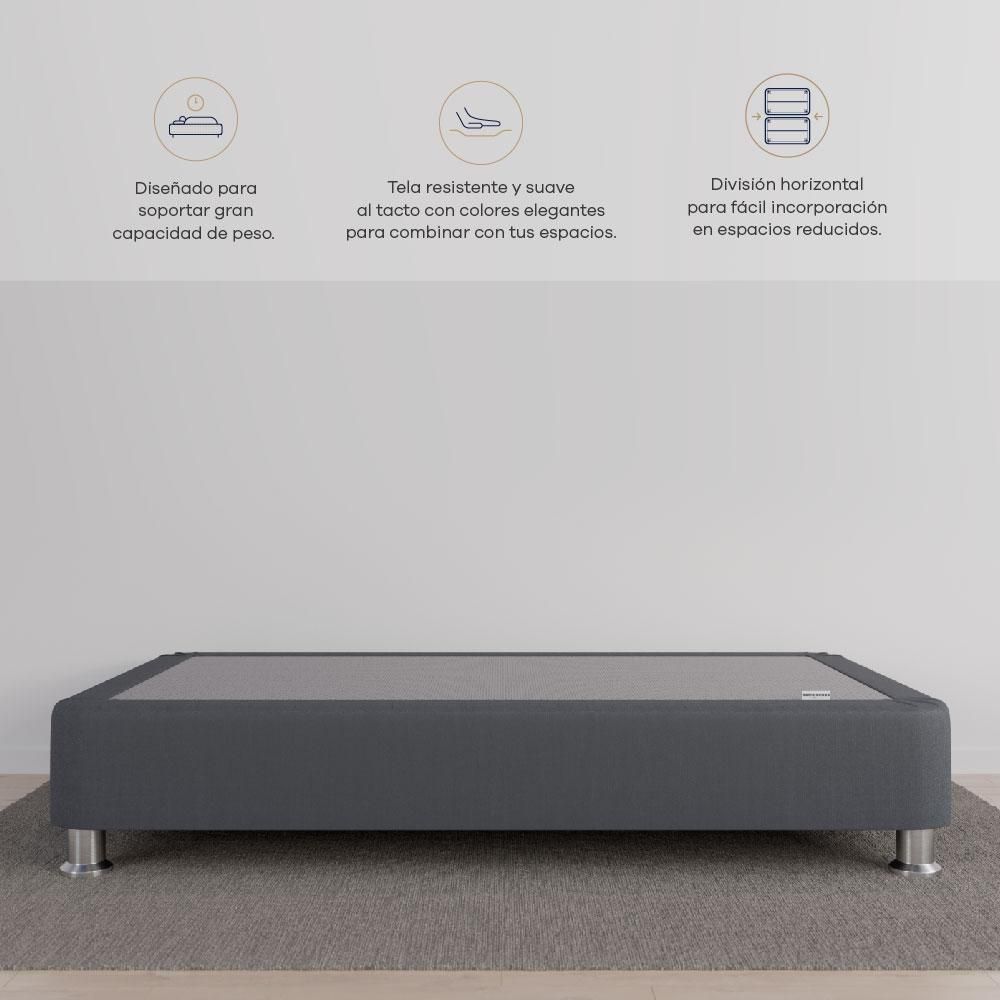 Cama Base Gris Plomo 100x200 COMODISIMOS ESMGP2088PME14 img #3