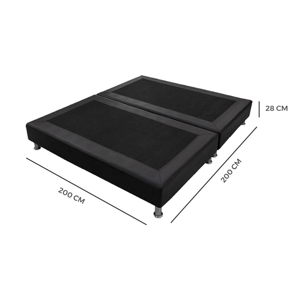 Base Cama Clásica  200 color negro dividida  ROMANCE RELAX 90085417 img #2