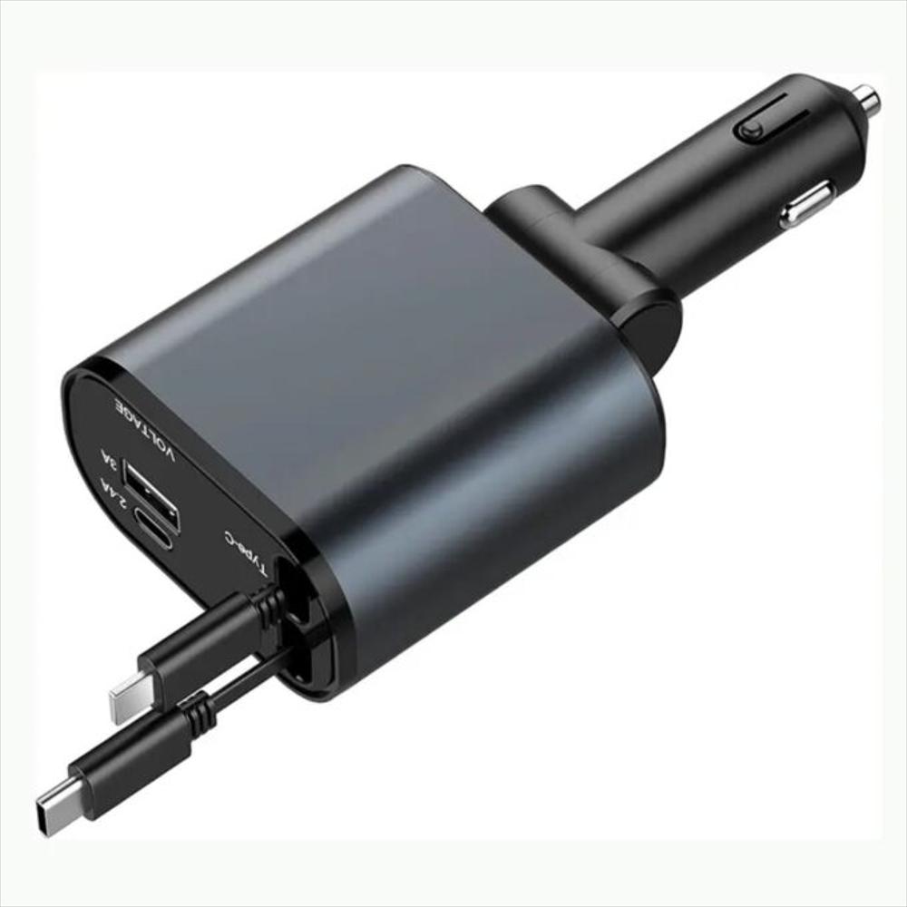 Cargador Para Carro 4 En 1 img #2