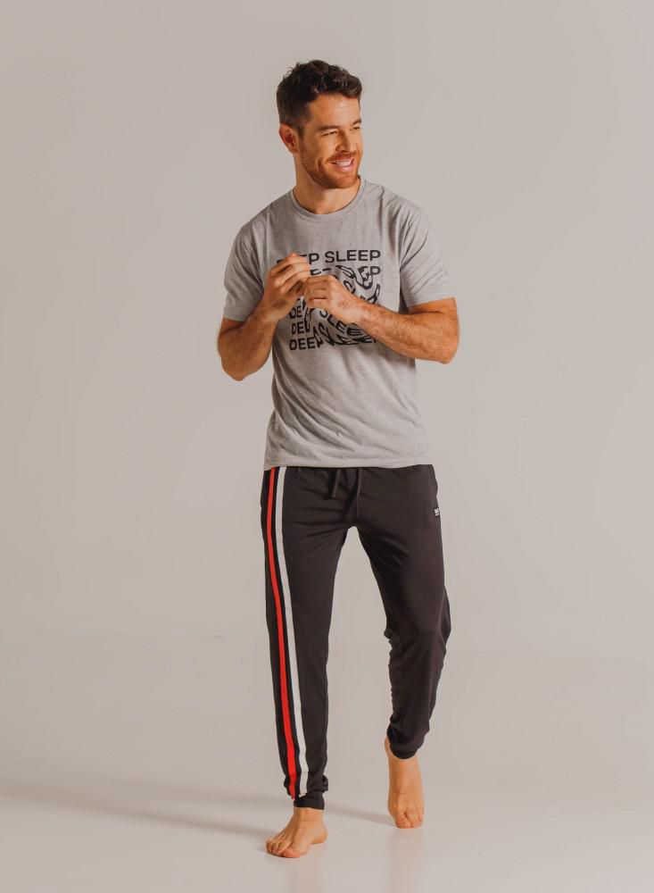 Camiseta Pijama Corta Hombre BRONZINI  BSC3900 img #4