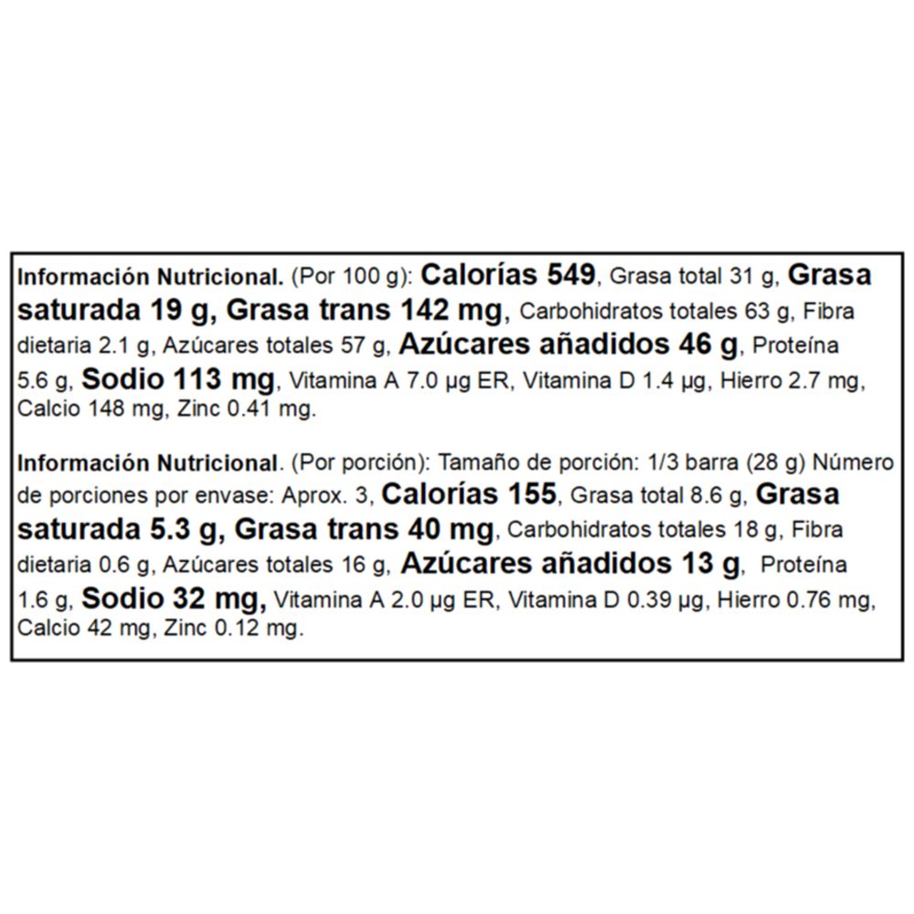 Barra De Chocolate HERSHEYS Caramelo (85  gr) img #2