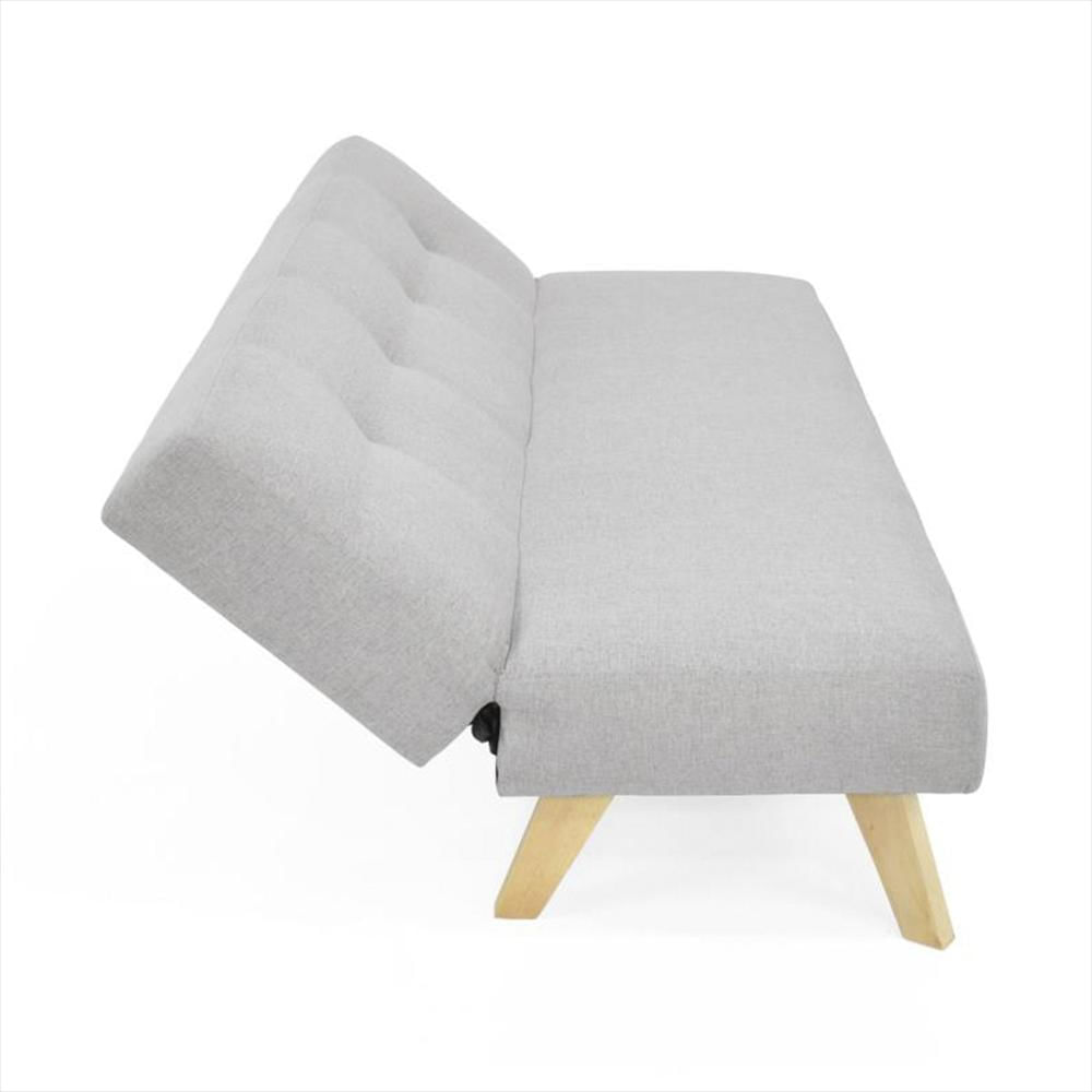 Futon Sofa Cama En Tela Moderno img #4