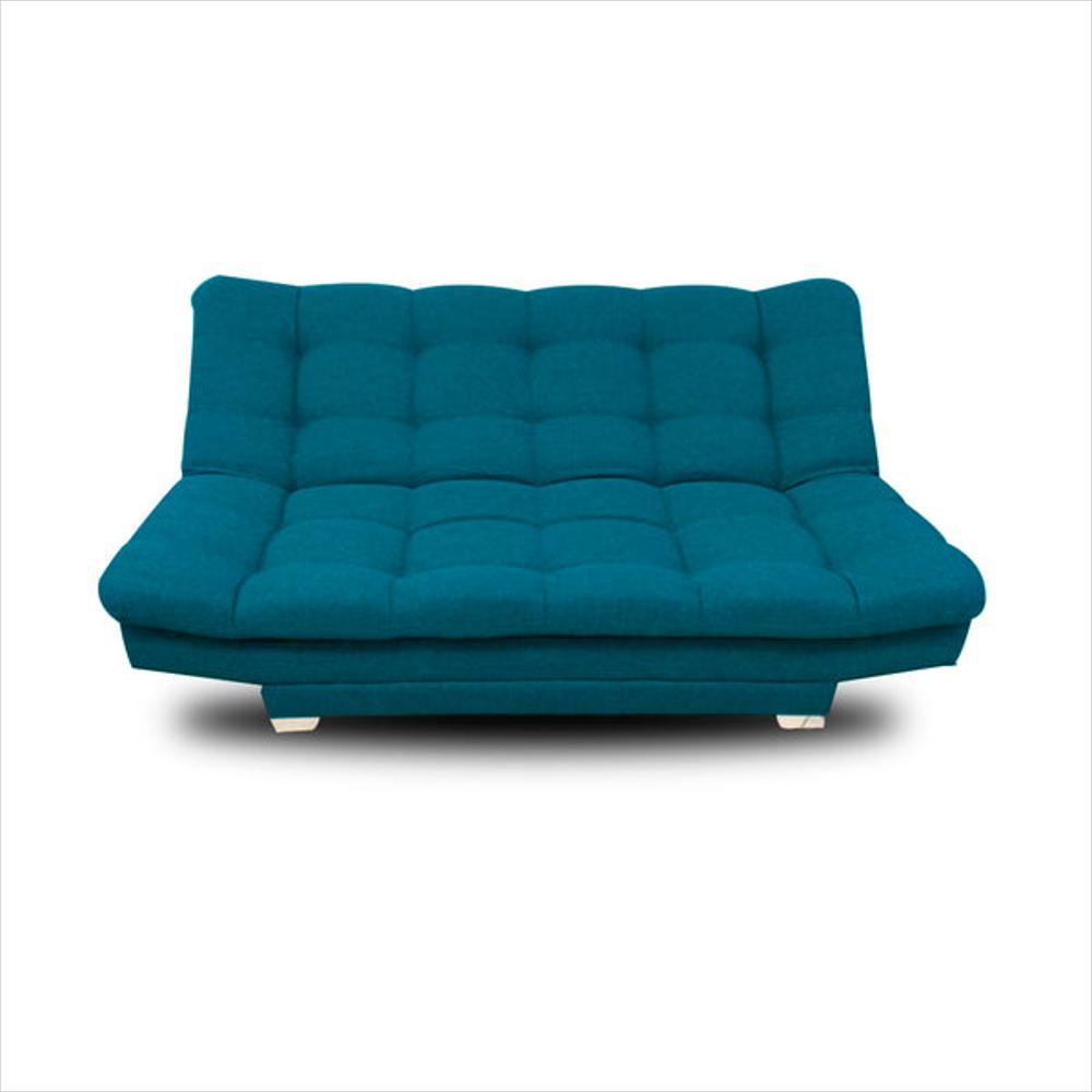 Sofá Cama Yumbo Microfibra Verde Botella img #2