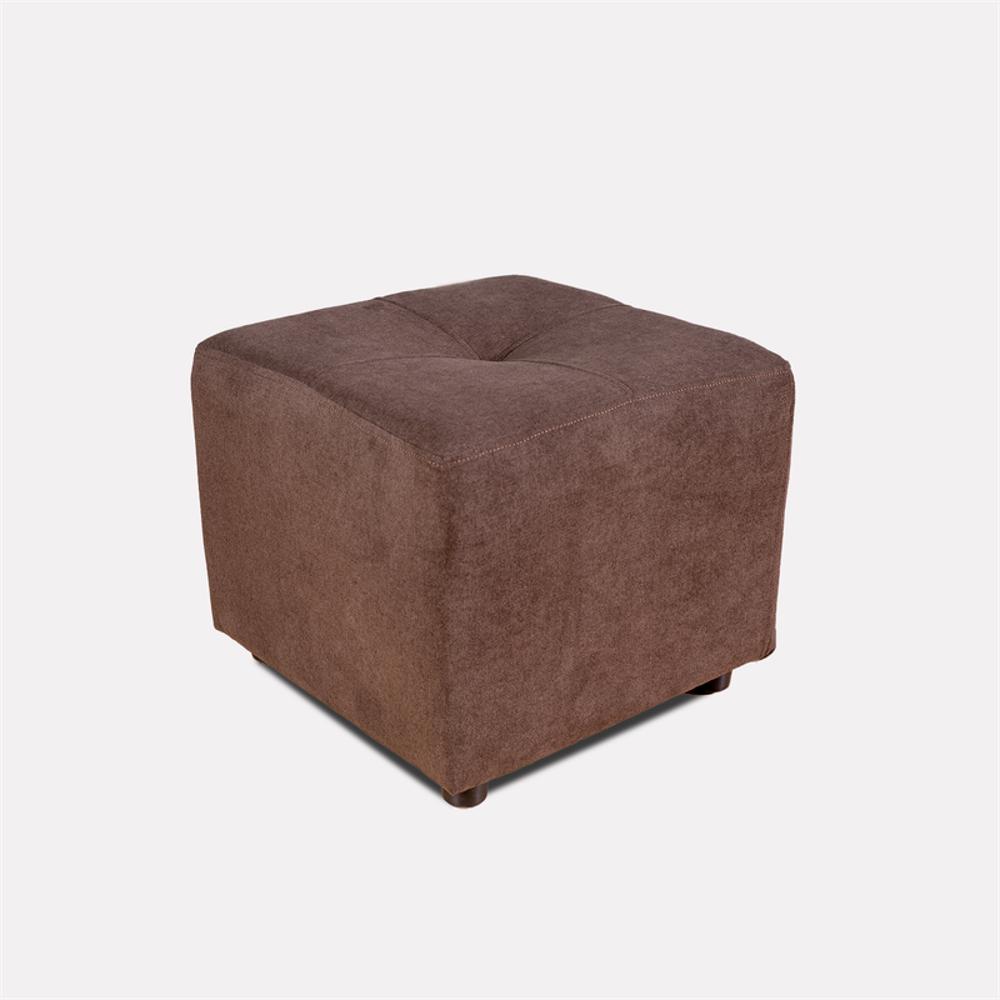 Sofa Cama Valencia Chocolate 3 Puestos + Puff img #3