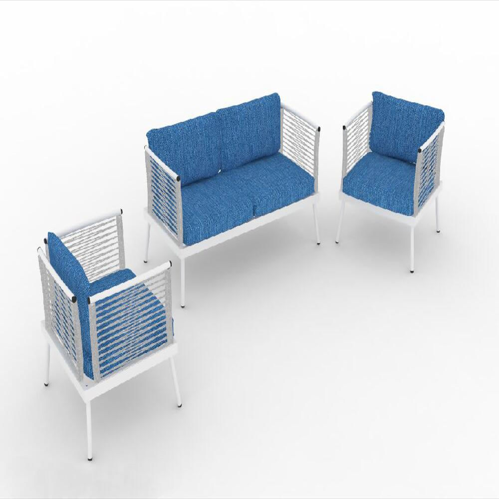 Sala Velsen Tapizado Atlanta Azul img #2