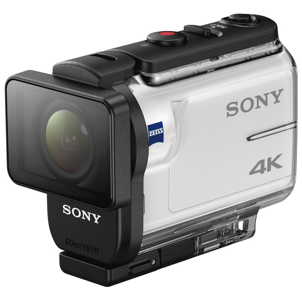 Action Cam Sony FDR-X3000 4K con Wi-Fi GPS Sumergible Blanca img #1