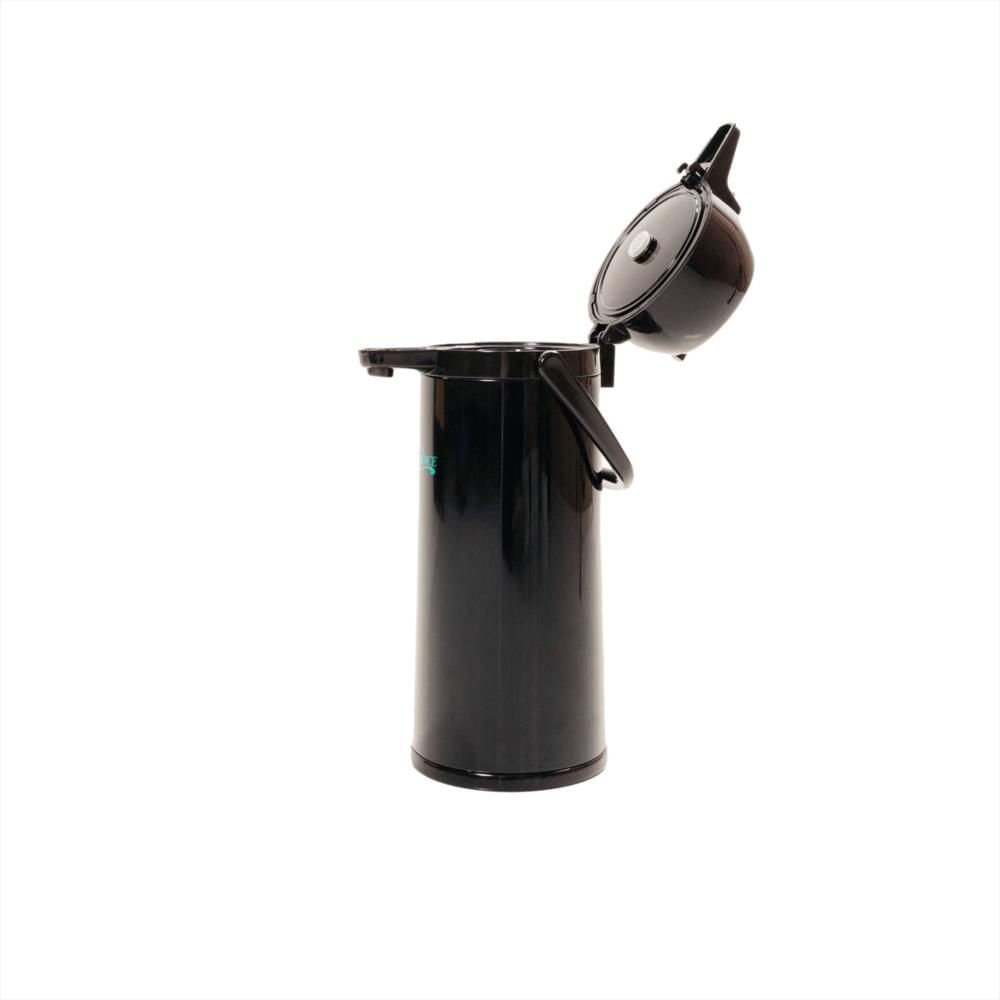 Termo En Acero Inoxidable Doble Pared Botón 2.5 Litros Negro img #5
