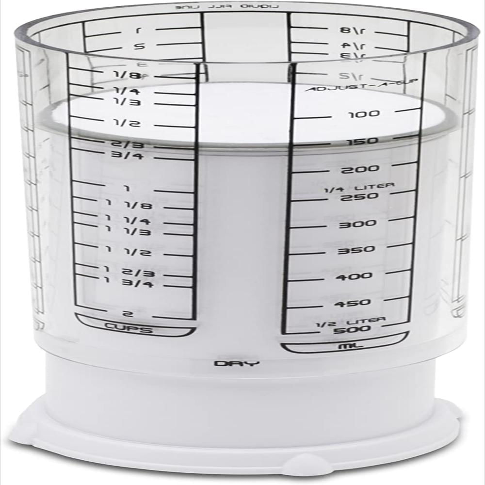 Cocina Art 23401 2 Copa Adjust A Cup, Plástico, Blanco img #2