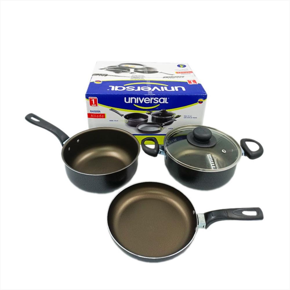 Bateria Universal 4 Pzas +Espatula Nylon img #3